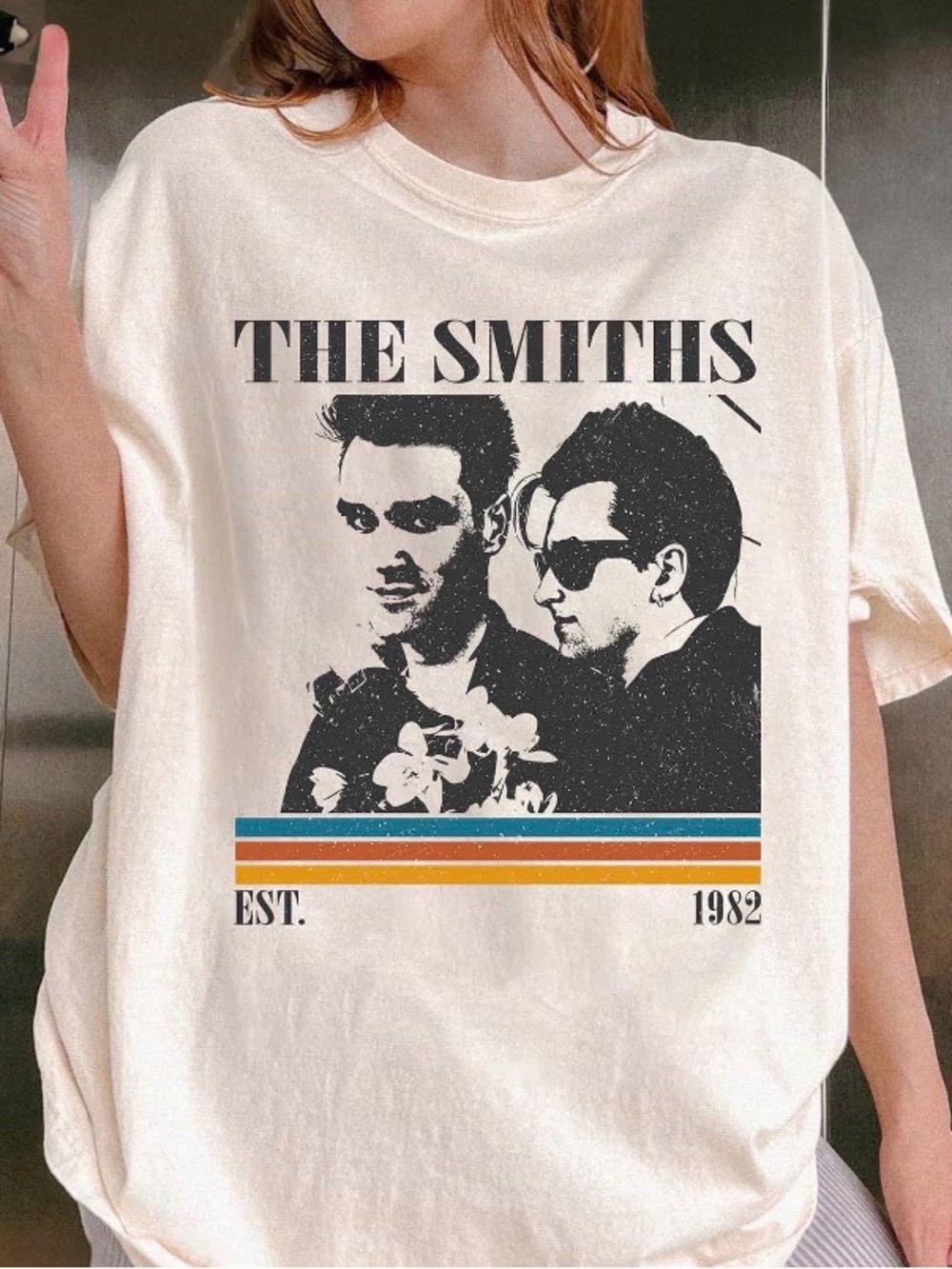 The Smiths Band T-Shirt, Vintage 1982 Graphic Tee, Comfort Colors Unisex Shirt
